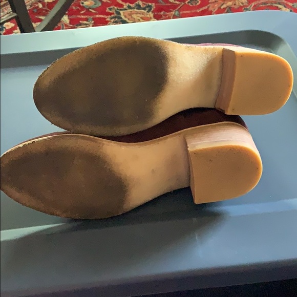 Clarks originals burgundy Chelsea boot - Picture 2 of 6